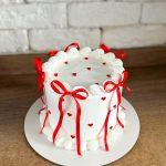 Vanilla Strawberry Cake